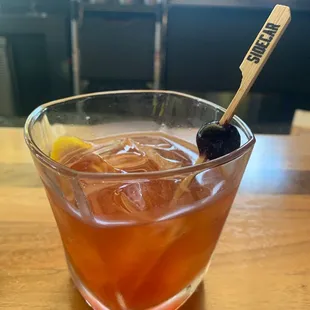 Old fashion smoked