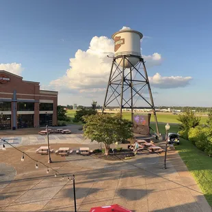 Patio and event area