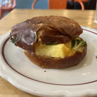 Breakfast Sandwich (vegetarian)