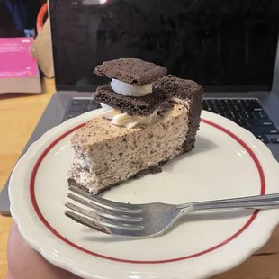 Cookies and cream pie