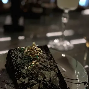 Here is a close-up of a cake