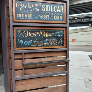 Entryway to Sidecar
