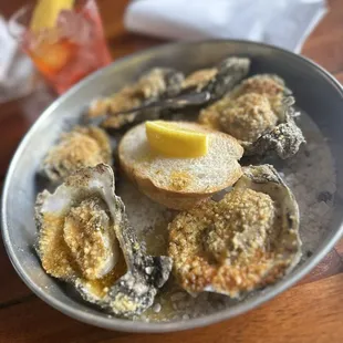 Charbroiled Oysters