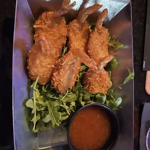 Coconut Shrimp with Spicy Mango Sauce