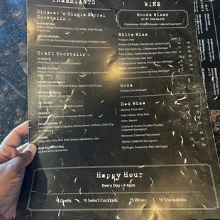 Menu 5/24