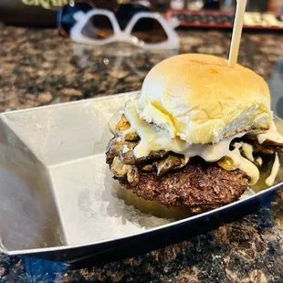 Mushroom & Swiss Slider