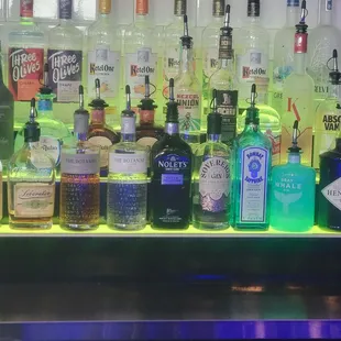 Decent gin selection