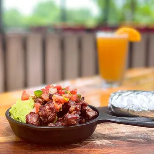 Guacamole con Ribeye
