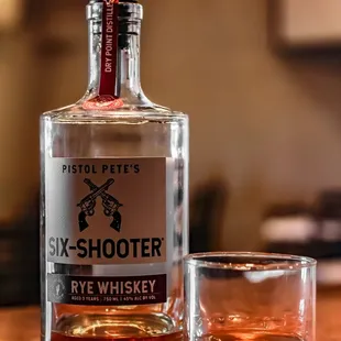 Dry Point Six-Shooter Rye Whiskey