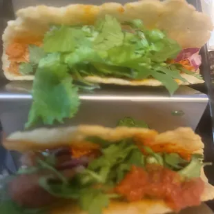 El Rojo (bad photo, incredible tacos )