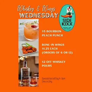EVERY WEDNESDAY Dining Special