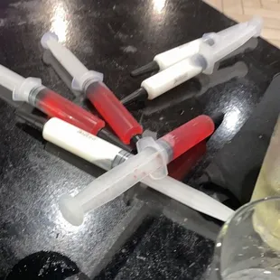 a knife, fork, and glass of wine