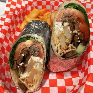 Yee-Ro-Reeto the perfect Greek Burrito.