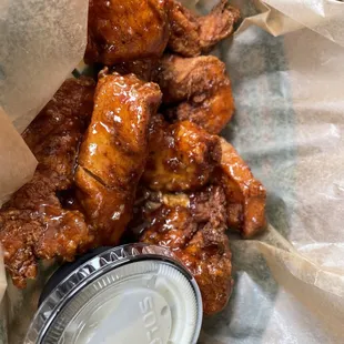 Bourbon Blaze Wings