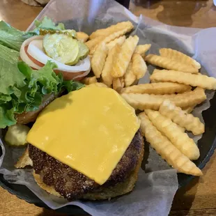 Big Burger with cheddar