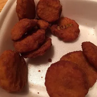 Fried squash