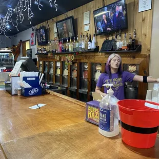 Bar area