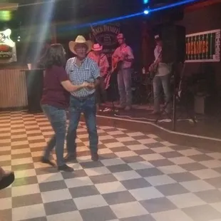 The dance floor