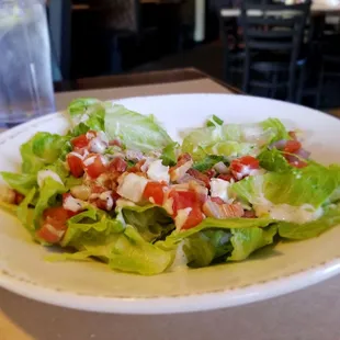 Misto salad, just so so with a lot of onion.