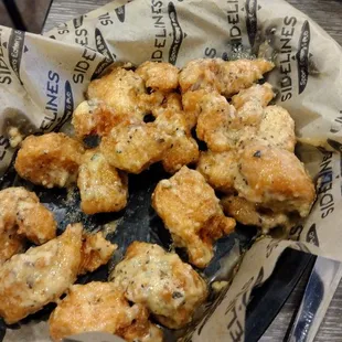 Garlic Parm Fowl Balls