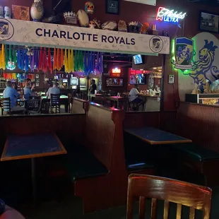tables and booths
