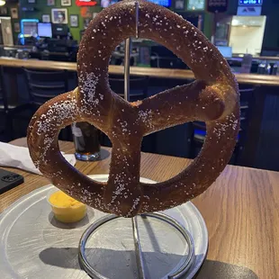 Giant pretzel