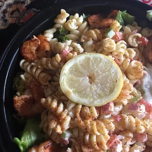 This shrimp pasta salad!!! Love love love!