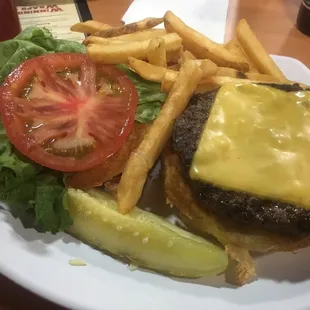 All American burger. Was very good!