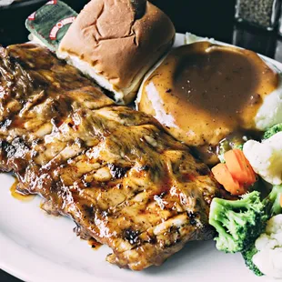 Half Rack Dinner