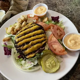 Cheeseburger salad yum