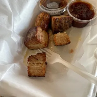 Yummy pork Belly use the coupon n the door