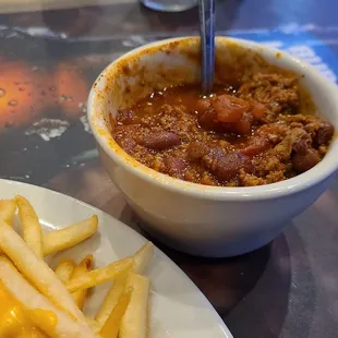 Chili for Cheese Fries