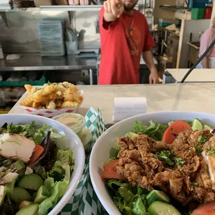 Fried Chicken Salad
