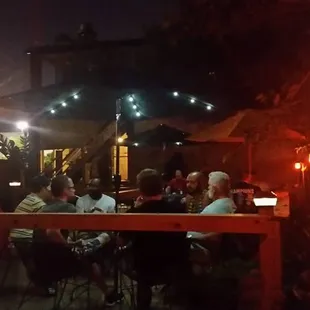 Enjoying a summer evening