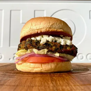 Spinach Turkey Burger