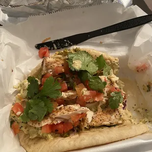 Blackened Fish Taco