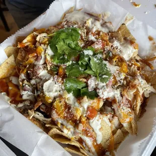Jake&apos;s Stupid BBQ Nachos