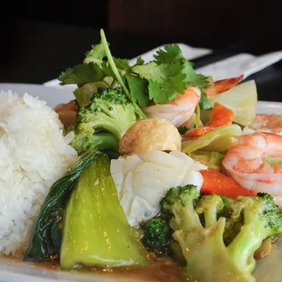 Combination stir fry