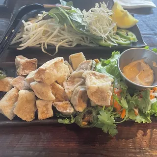 K13 NAM SO VUA CHIEN Fried King Oyster Mushroom