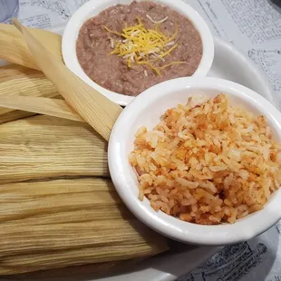 Chicken tamales
