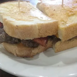 Sourdough bacon cheddar melt