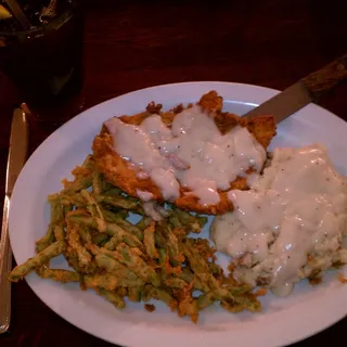 Chicken fried chicken