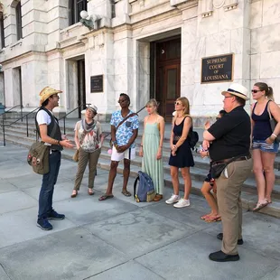 Hear fun and interesting stories about New Orleans' history, culture and food.