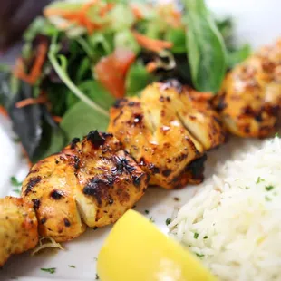 chicken white meat plate