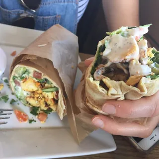 Chicken Kabob Wrap