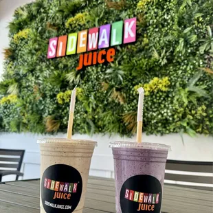 Almond Delight (Left) and Blueberry Almond (Right) - both very very yummy