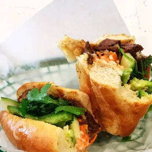 My beef sandwich (aft 1 bite)