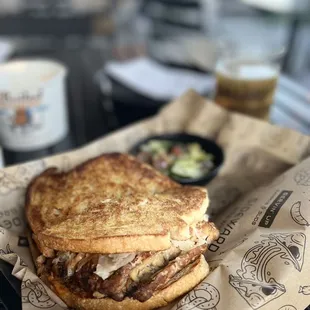Tempeh Reuben (vegan)