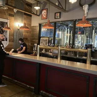 Start of Pub Crawl with a "Punks in the Waiting Room" lager.