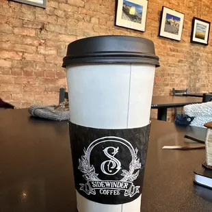 Large coffee for just $3.